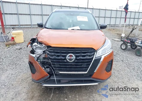 2021 Nissan Kicks Sv Xtronic Cvt from USA, damaged, VIN 3N1CP5CV8MC549924